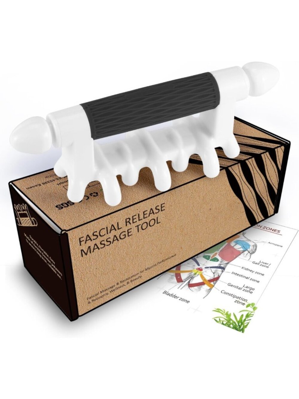 Myofascial Release Massage Tool for Deep Tissue, Anti-Cellulite & Lymphatic